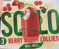 Berry Burst Lollies