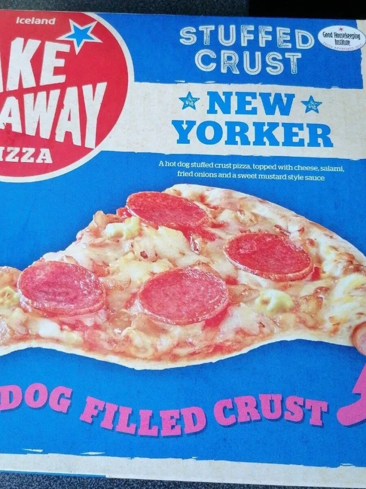 Pizza stuffed crust