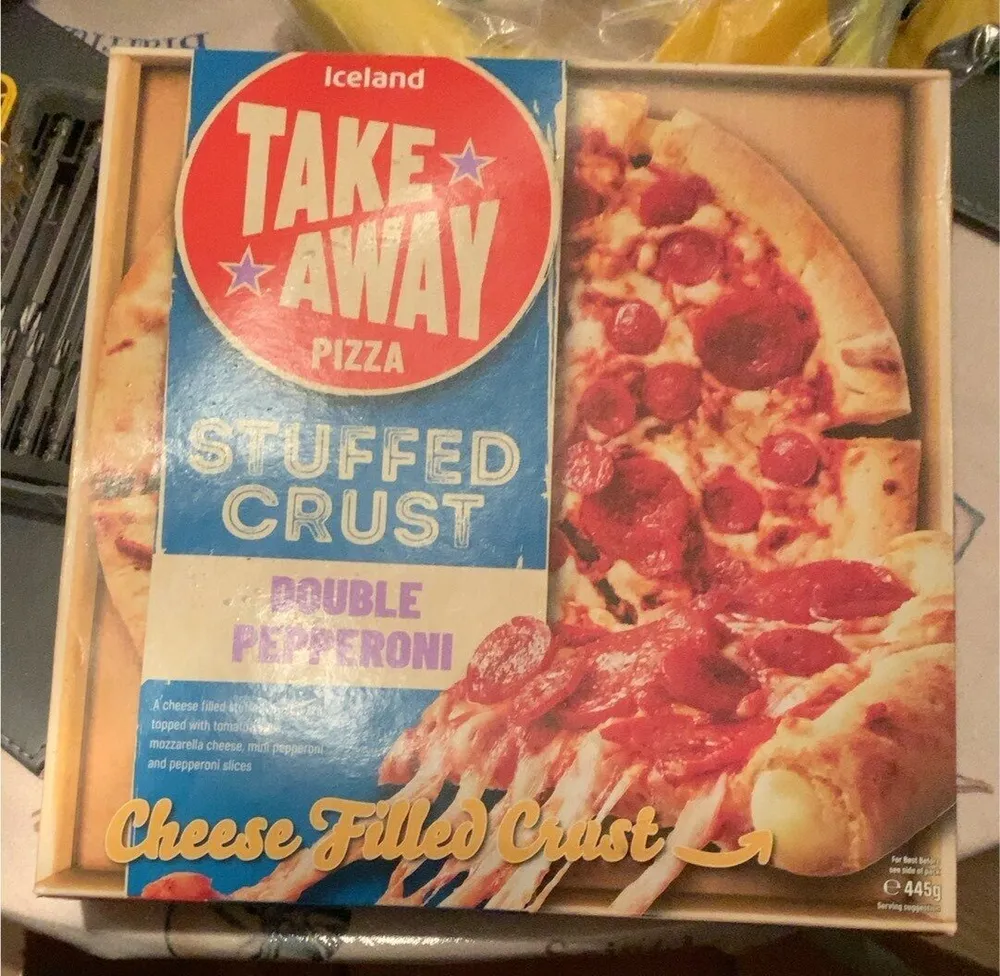Stuffed Crust Double Pepperoni Pizza