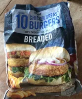 Chicken breast burger