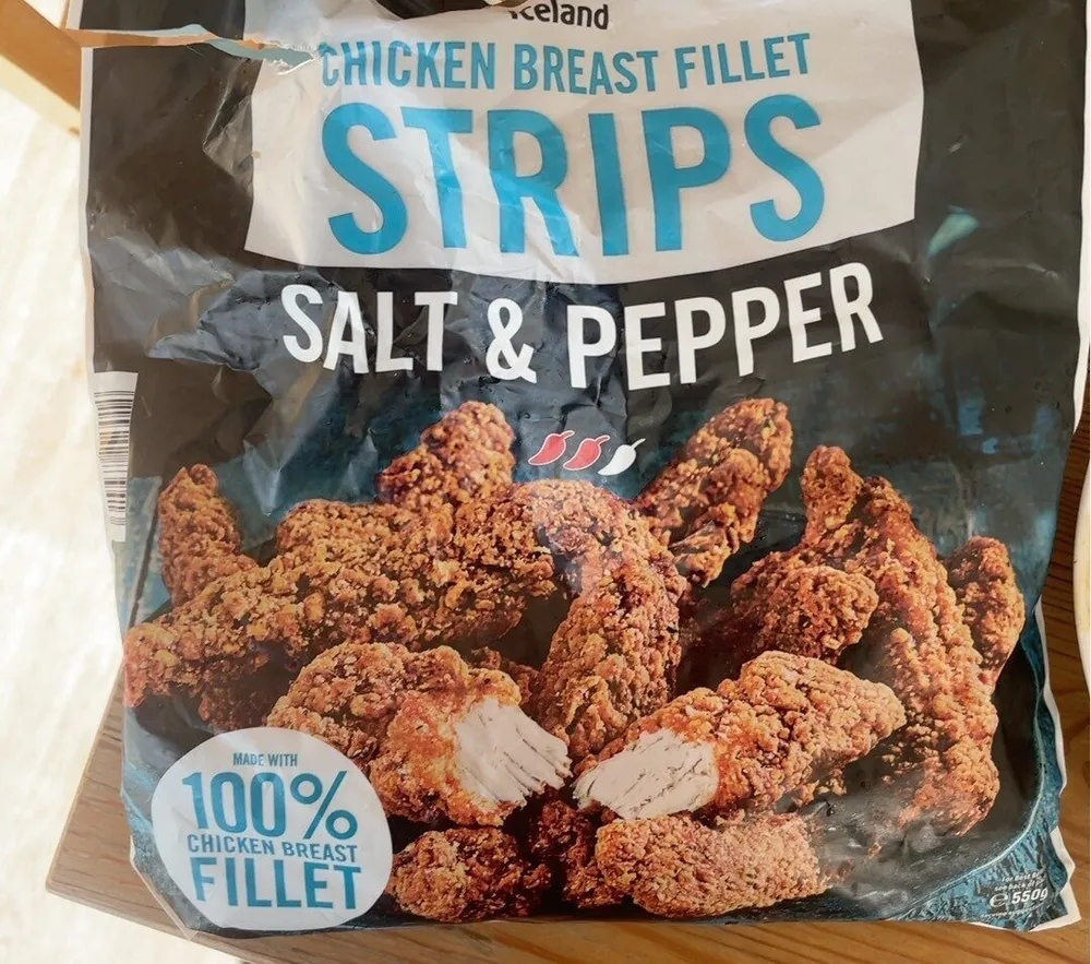 Chicken strips salt and pepper