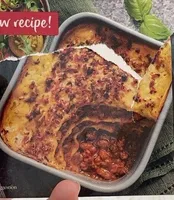 Beef lasagne