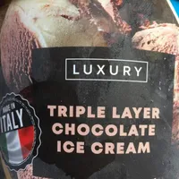 Triple Layer Chocolate Ice Cream
