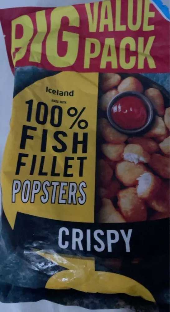 Fish fillet popsters