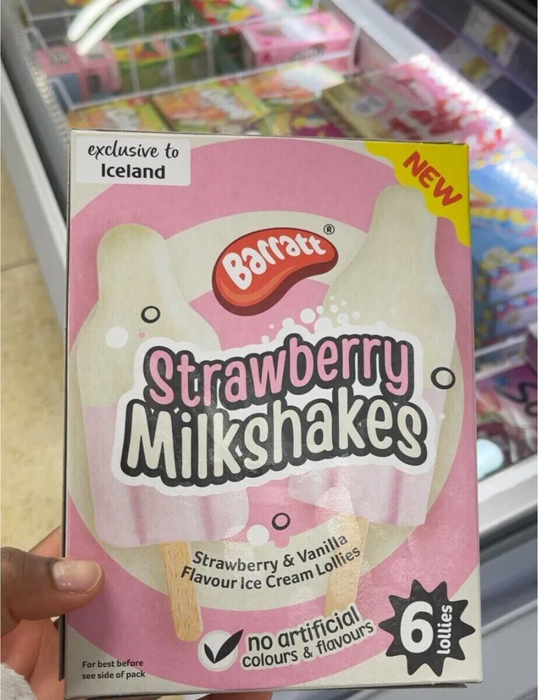 strawberry milkshakes