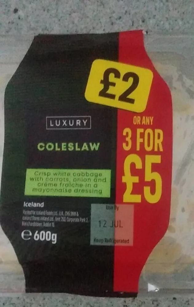 Luxury Coleslaw