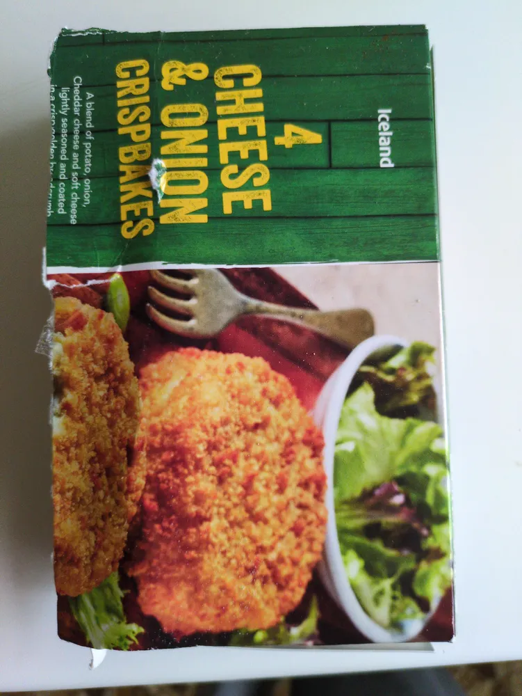 Cheese & Onion Crispbakes