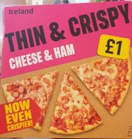 Thin & crispy cheese&ham
