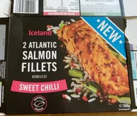 Atlantic salmon fillets