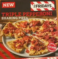 Tgi Triple Pepperoni Pizza 504g