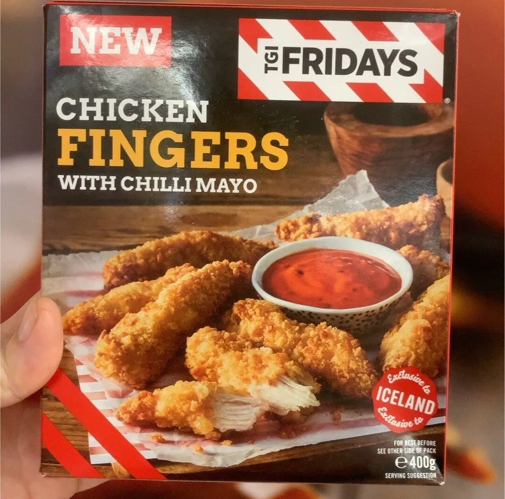 Chicken fingers with chilly mayo