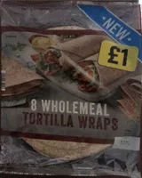 8 Wholemeal Tortilla Wrap