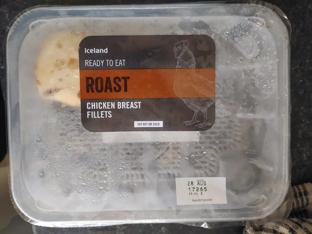 Roast chicken breast fillets