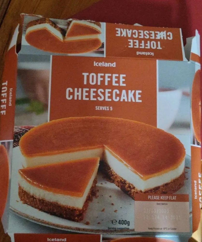 Toffee Cheesecake