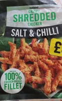 Salt and chilli shredded chicken