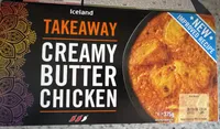 Creamy butter chicken