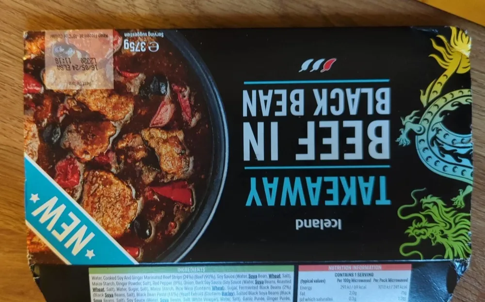 Iceland Beef Black Bean