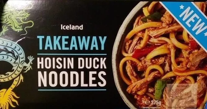 Takeaway Hoisin Duck Noodles