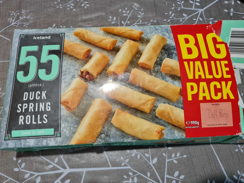 Duck Spring Rolls