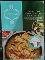Cannelloni with spinach  and rocotta