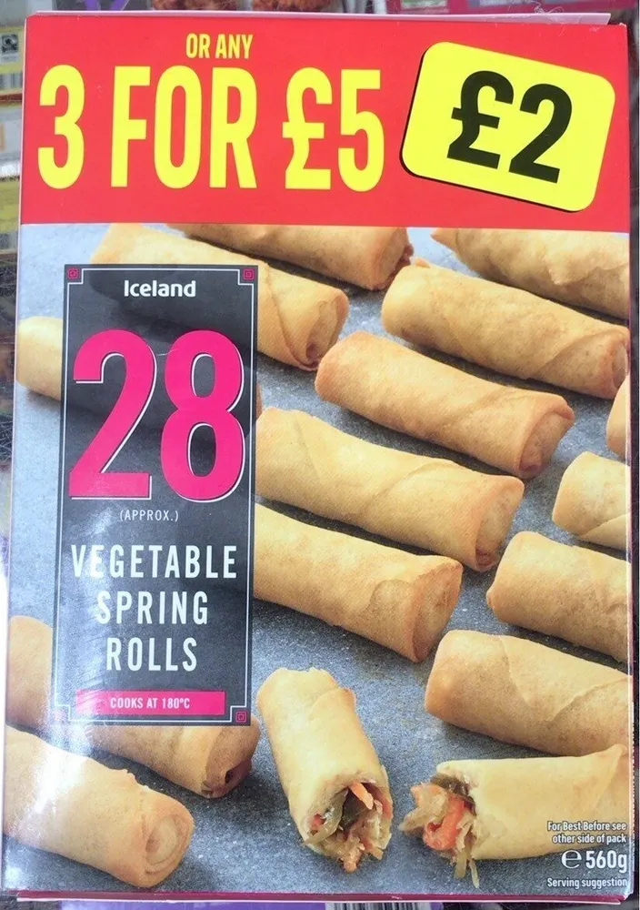 Vegetable Spring Rolls