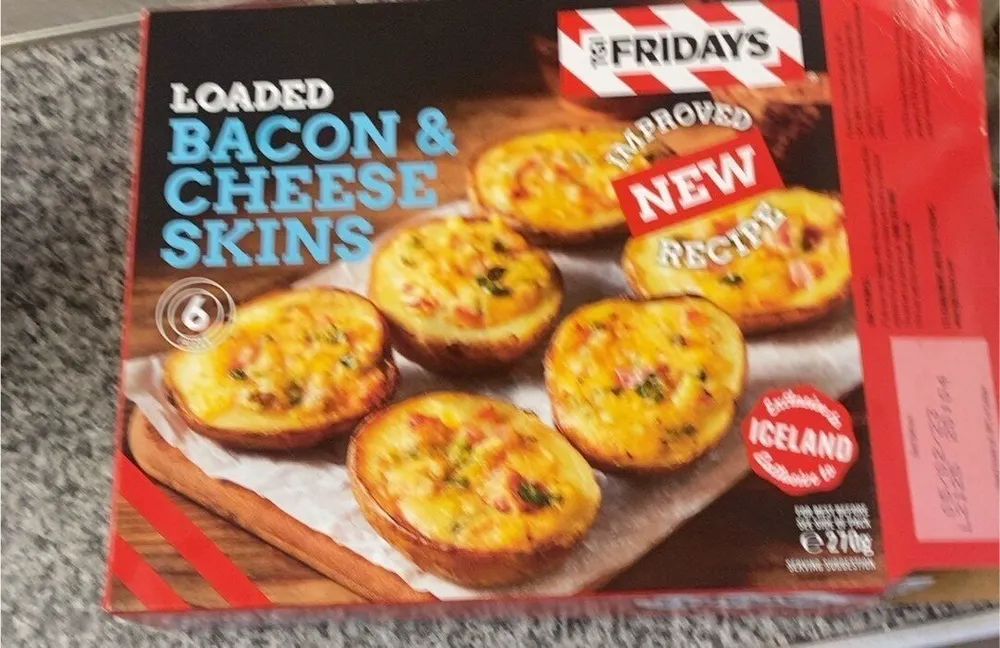 Tgi Bacon Cheese Skins