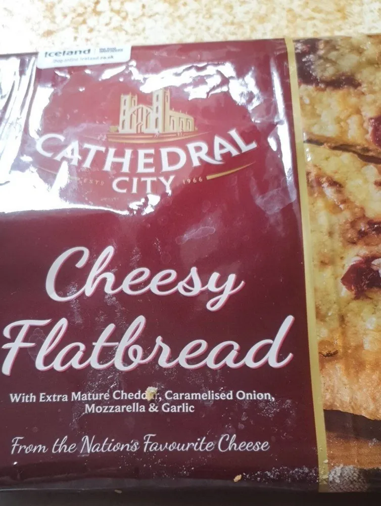 Cheesy flatbread cathedral city