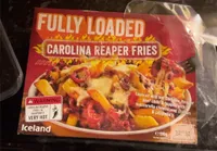 Fully loaded carolina reaper fries