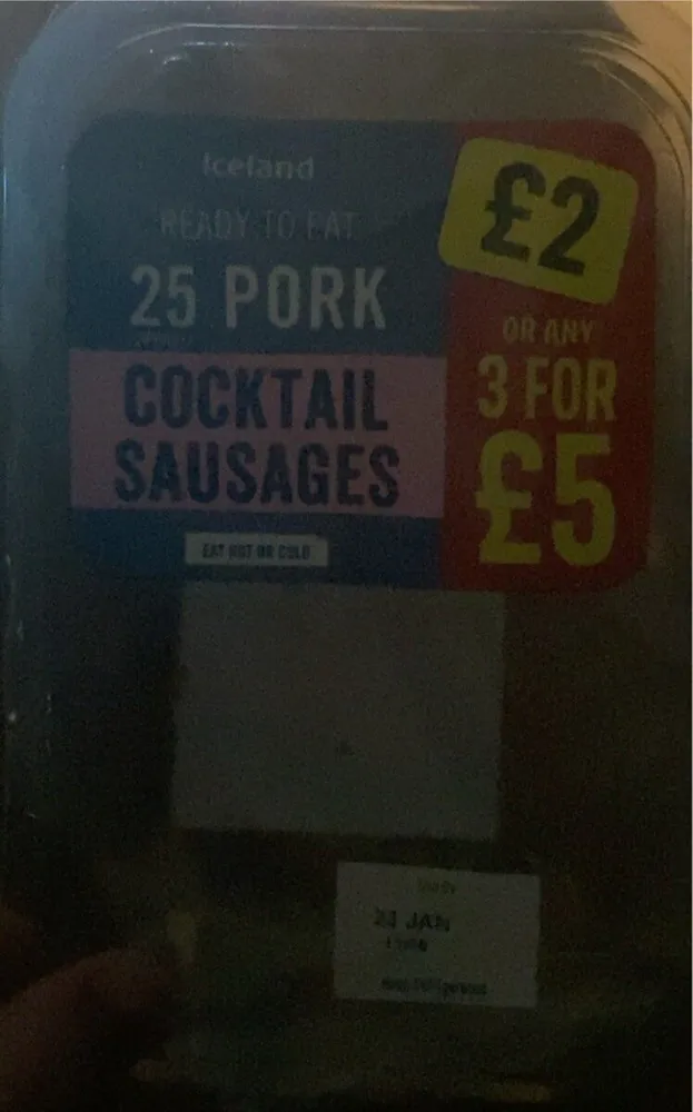 Pork Cocktail Sausages