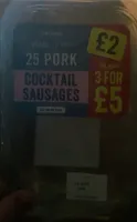 Pork Cocktail Sausages