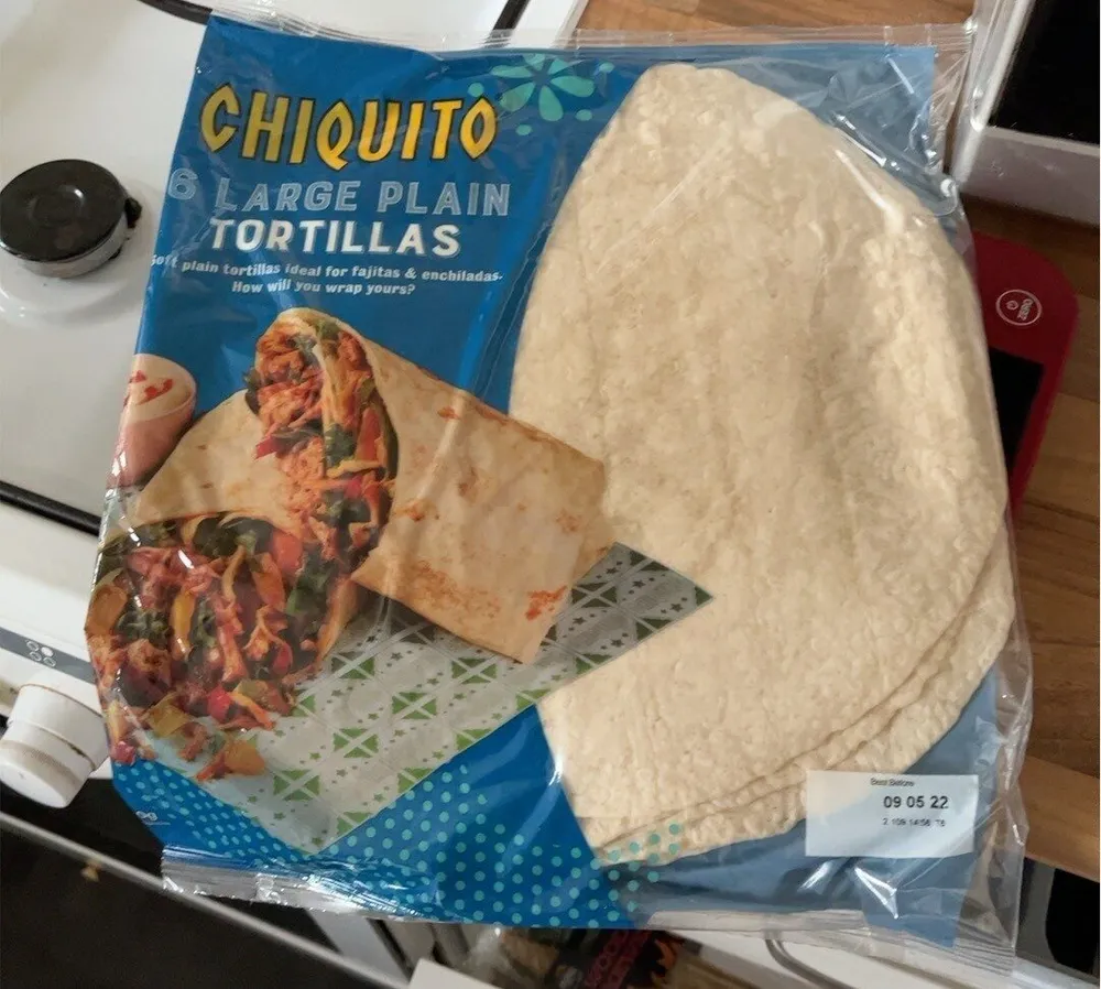 Large Plain Tortillas