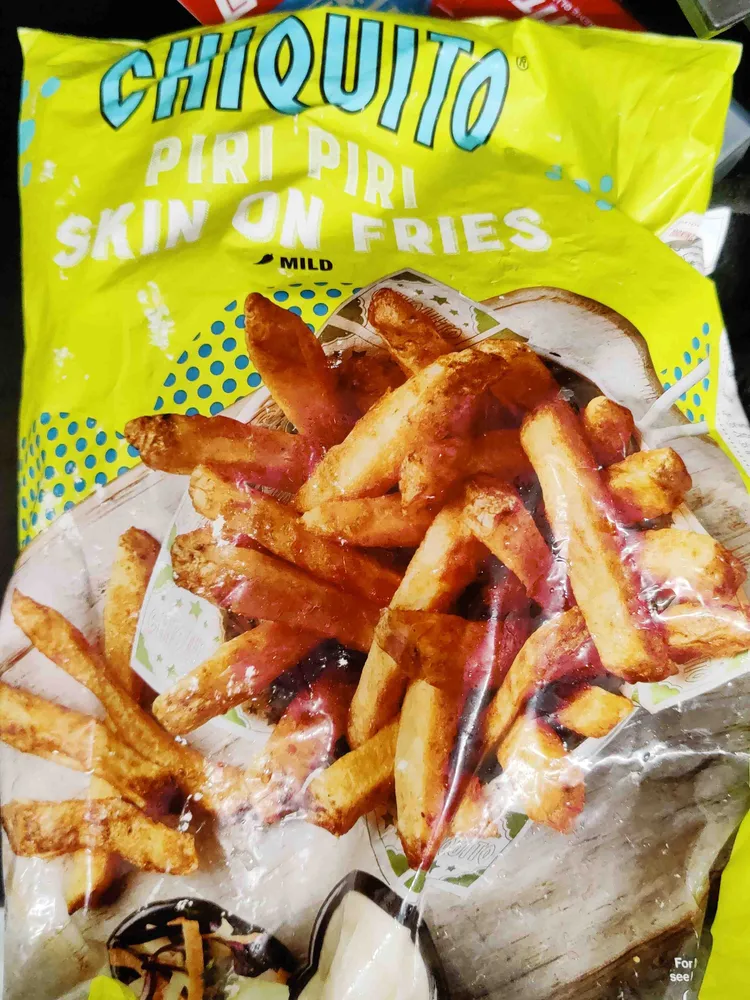 Piri Piri skin on fries