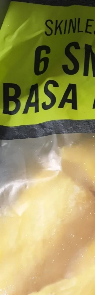 Smoked basa fillets