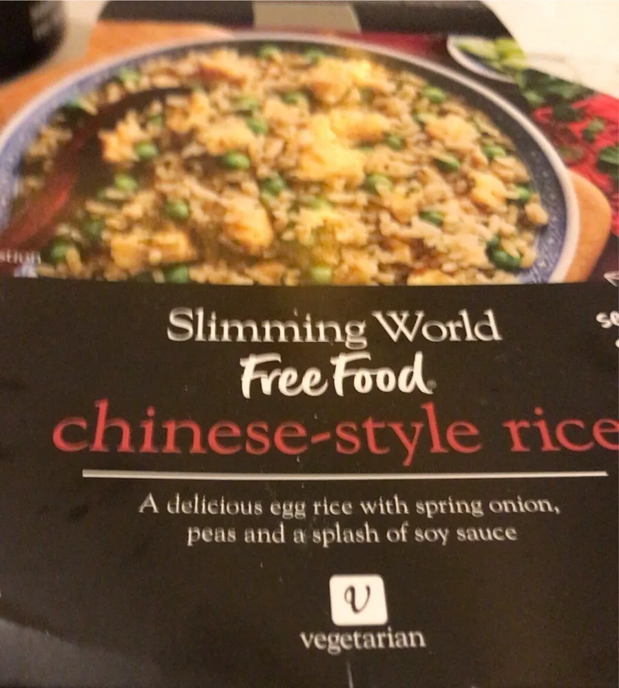 Chinese style rice