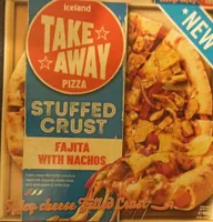 Stuffed Crust Fajita with Nachos Pizza