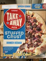 Stuffed Crust Doner Kebab Pizza