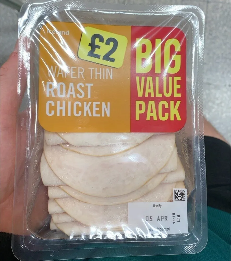 Roast Chicken Slices