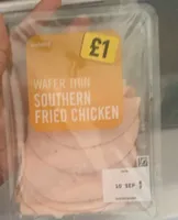 wafer thin southern fried chicken