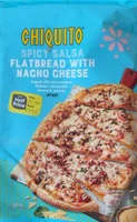Spicy Salsa Flatbread with Nacho Cheese