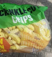 Crinkle cut chips