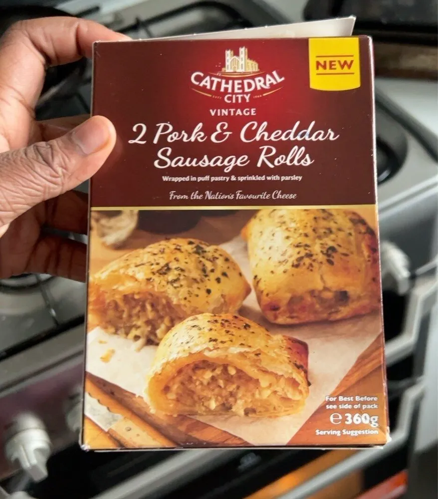 Pork & Cheddar Sausage Rolls