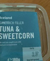 Tuna and sweetcorn sandwich filler