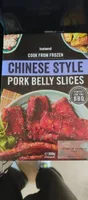 Chinese Style Pork Belly Sliced