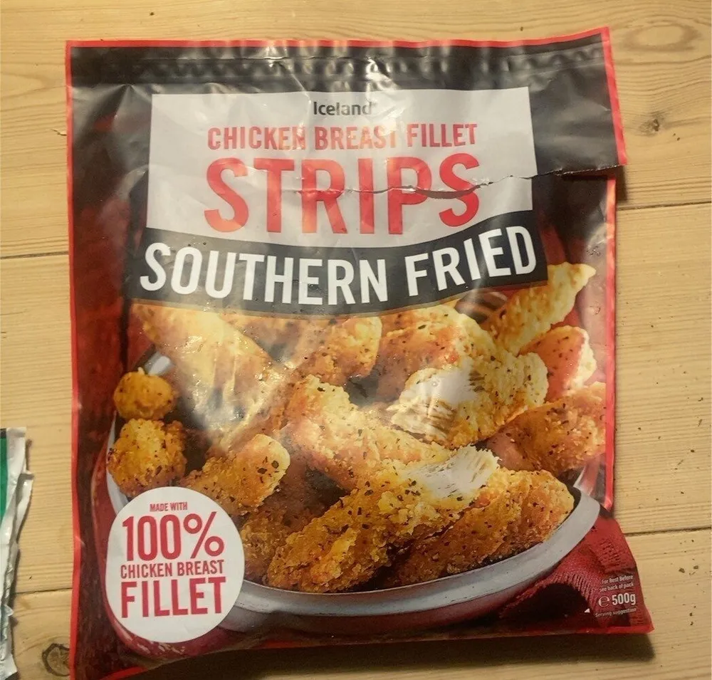 Chicken breast fillet strips