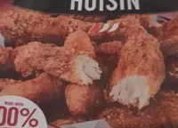 Chicken breast strips hoisin