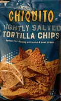 Lightly salted tortilla chips