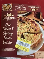 Cheese & Spring Onion Quiche