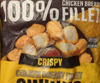 Crispy Chicken Breast fillet chunks