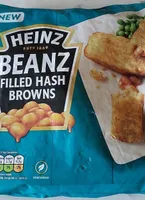 Beans filled hash browns