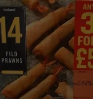 Filo Prawns